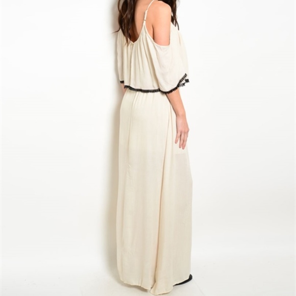 Boho Flowy Maxi Dress - Picture 2 of 2